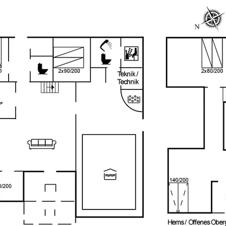 Flugha - 190m From The Sea By Interhome *